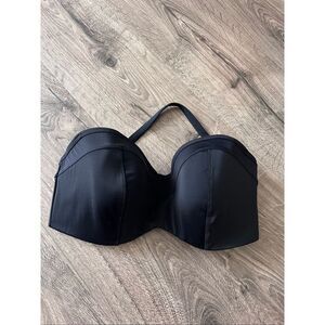 Panache Swim Isobel Black Bikini Top Size 36FF